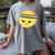 The Eggcellent Athlete Good Egg Teacher Halloween Food Group Women's Comfort Colors T-Shirt Gray The Eggcellent Athlete Good Egg Teacher Halloween Food Group Women's Comfort Colors T-Shirt Gray