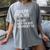 English Teacher Because Math Teachers Need Heroes Too Women's Comfort Colors T-Shirt Gray