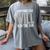 Everything I Say WILL Be On The Exam Teacher For Men Women Women's Comfort Colors T-Shirt Gray