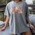 Fall In Love With Learning Autum Thanksgiving Teacher Kids Women's Comfort Colors T-Shirt Gray