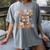 Fall In Love With Reading Halloween Stack Of Book Teacher Women's Comfort Colors T-Shirt Gray Fall In Love With Reading Halloween Stack Of Book Teacher Women's Comfort Colors T-Shirt Gray