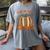 Fall In Love With Reading Pumpkin Autumn Librarians Teacher Women's Comfort Colors T-Shirt Gray