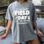 Field Day Second 2nd Grade Orange 2025 Boy Girl Teacher Women's Comfort Colors T-Shirt Gray