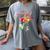 Flower American Sign Language ASL Teacher Teaching Deaf Women's Comfort Colors T-Shirt Gray Flower American Sign Language ASL Teacher Teaching Deaf Women's Comfort Colors T-Shirt Gray