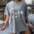 Fractions Math Teacher Ghost Math Halloween Humorous Women's Comfort Colors T-Shirt Gray Fractions Math Teacher Ghost Math Halloween Humorous Women's Comfort Colors T-Shirt Gray