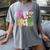 Fri-Yay Happy Friday Weekend Teacher Back To School Women's Comfort Colors T-Shirt Gray