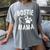 Fun Bostie Mama Dog Lover Apparel Boston Terrier Mom Women's Comfort Colors T-Shirt Gray