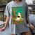 Groovy Ghost Reading Book Cat Halloween Ghost Teacher Women's Comfort Colors T-Shirt Gray Groovy Ghost Reading Book Cat Halloween Ghost Teacher Women's Comfort Colors T-Shirt Gray