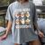 Groovy Halloween Ghost Read More Boooooks Librarian Teacher For Men Women Kids Women's Comfort Colors T-Shirt Gray