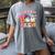 Groovy Kindergarten Boo Crew Kinder Halloween Teacher Kids Women's Comfort Colors T-Shirt Gray