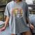 Groovy Title 1 Crew Cute Title 1 Reading Teacher Men Women Kids Women's Comfort Colors T-Shirt Gray