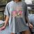 Half Teacher Half Iced Coffee Back To School Women's Comfort Colors T-Shirt Gray Half Teacher Half Iced Coffee Back To School Women's Comfort Colors T-Shirt Gray