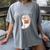 Halloween Cute Ghost Book Reading Teacher Women's Comfort Colors T-Shirt Gray Halloween Cute Ghost Book Reading Teacher Women's Comfort Colors T-Shirt Gray