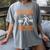 Halloween Lets Eat Kids Punctuation Teacher Women's Comfort Colors T-Shirt Gray