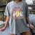 Halloween Floral Ghost Teacher Are You Falloween Directions Women's Comfort Colors T-Shirt Gray