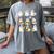 Halloween Ghost Music Teacher Playing Instruments Women's Comfort Colors T-Shirt Gray Halloween Ghost Music Teacher Playing Instruments Women's Comfort Colors T-Shirt Gray