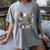 Halloween Library Ghost Books Teacher Spooky Trick Or Teach Women's Comfort Colors T-Shirt Gray