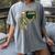Halloween Skeleton 67 Meme Square Root 4489 Math Teacher Women's Comfort Colors T-Shirt Gray