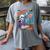 Halloween Skeleton Geography Teacher Pumpkin Bats Classroom Women's Comfort Colors T-Shirt Gray Halloween Skeleton Geography Teacher Pumpkin Bats Classroom Women's Comfort Colors T-Shirt Gray