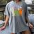 Halloween SPED Teacher Boo In ASL Boo Hands Sign Language Women's Comfort Colors T-Shirt Gray