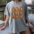 Halloween Teacher Fall Book Pumpkin Retro Reading Women's Comfort Colors T-Shirt Gray