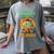 Halloween Teacher Librarian Monster Reading Books Men Women Kids Women's Comfort Colors T-Shirt Gray