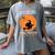 Halloween Teacher Witch Lets Eat Kids Punctuation Women's Comfort Colors T-Shirt Gray