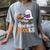 Halloween Teacher Women Cute Reading Ghost Read More Books Women's Comfort Colors T-Shirt Gray