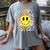 Happy Dot Day Shirts Teacher Student Girls Kids Smile Face Women's Comfort Colors T-Shirt Gray Happy Dot Day Shirts Teacher Student Girls Kids Smile Face Women's Comfort Colors T-Shirt Gray