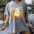 Happy Fri-Yay Friday Lovers Groovy Teacher Life Halloween Women's Comfort Colors T-Shirt Gray Happy Fri-Yay Friday Lovers Groovy Teacher Life Halloween Women's Comfort Colors T-Shirt Gray