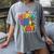 Happy Fri-Yay Teacher Life Weekend Pun Happy Friday Women's Comfort Colors T-Shirt Gray