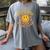 Happy To See Your Face Retro Happy Teacher Back To School Women's Comfort Colors T-Shirt Gray Happy To See Your Face Retro Happy Teacher Back To School Women's Comfort Colors T-Shirt Gray
