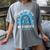 Happy Teacher I Wear Blue For My Students Autism Awareness Women's Comfort Colors T-Shirt Gray Happy Teacher I Wear Blue For My Students Autism Awareness Women's Comfort Colors T-Shirt Gray