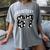 Haunted By 6 7 67 Six Seven Halloween Teacher Mom Women's Comfort Colors T-Shirt Gray