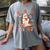 Haunted By 67 Boo Ghost Teacher 6 7 Halloween Costume Women's Comfort Colors T-Shirt Gray Haunted By 67 Boo Ghost Teacher 6 7 Halloween Costume Women's Comfort Colors T-Shirt Gray