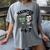 Haunted 67 Skeleton Math Teacher Halloween Costume Math Pun Women's Comfort Colors T-Shirt Gray