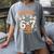 Haunted By 6x7 Math Teacher Halloween Pun Women's Comfort Colors T-Shirt Gray Haunted By 6x7 Math Teacher Halloween Pun Women's Comfort Colors T-Shirt Gray
