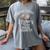 Having a Weird History Teacher Builds Character History Women's Comfort Colors T-Shirt Gray