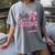 Hello Second Grade First Day Of School Coquette Teacher Girl Women's Comfort Colors T-Shirt Gray Hello Second Grade First Day Of School Coquette Teacher Girl Women's Comfort Colors T-Shirt Gray