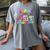 Helping Little Minds Grow Teacher Life Back To School Women's Comfort Colors T-Shirt Gray