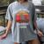 Hocus Pocus Everybody Focus Witch Halloween Teacher Women Women's Comfort Colors T-Shirt Gray
