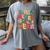 In My Holly Xmas Jolly Teacher Era Teacher Vibes Christmas Women's Comfort Colors T-Shirt Gray In My Holly Xmas Jolly Teacher Era Teacher Vibes Christmas Women's Comfort Colors T-Shirt Gray