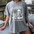 I'Ll Just Wait Until It's Quiet Skeleton Halloween Teacher Women's Comfort Colors T-Shirt Gray
