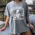 I'Ll Just Wait Until It's Quiet Skeleton Teacher Great Women's Comfort Colors T-Shirt Gray I'Ll Just Wait Until It's Quiet Skeleton Teacher Great Women's Comfort Colors T-Shirt Gray