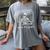 I'Ll Just Wait Until It's Quiet Teacher Meme Skeleton For Men Women Women's Comfort Colors T-Shirt Gray