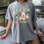 Inclusion Isn't Scary SLP Halloween Sped Teacher Therapy Women's Comfort Colors T-Shirt Gray