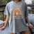 Infant Teacher Leopard Boho Rainbow Appreciation Women's Comfort Colors T-Shirt Gray Infant Teacher Leopard Boho Rainbow Appreciation Women's Comfort Colors T-Shirt Gray