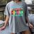 THE INFLUENCE OF A GREAT TEACHER IS NEVER ERASED Teaching For Men Women Girls Kids Women's Comfort Colors T-Shirt Gray THE INFLUENCE OF A GREAT TEACHER IS NEVER ERASED Teaching For Men Women Girls Kids Women's Comfort Colors T-Shirt Gray