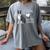 Just A Girl Who Loves Her Boston Terrier Puppy Love Women's Comfort Colors T-Shirt Gray