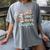 Just One More Chapter Book Reading Floral Teacher Book Lover Women's Comfort Colors T-Shirt Gray Just One More Chapter Book Reading Floral Teacher Book Lover Women's Comfort Colors T-Shirt Gray